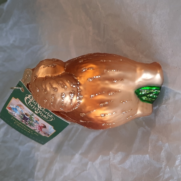 Chow Chow Dog Pet Animal Old World Christmas Glass Ornament Retired Rare NWT - Picture 4 of 5